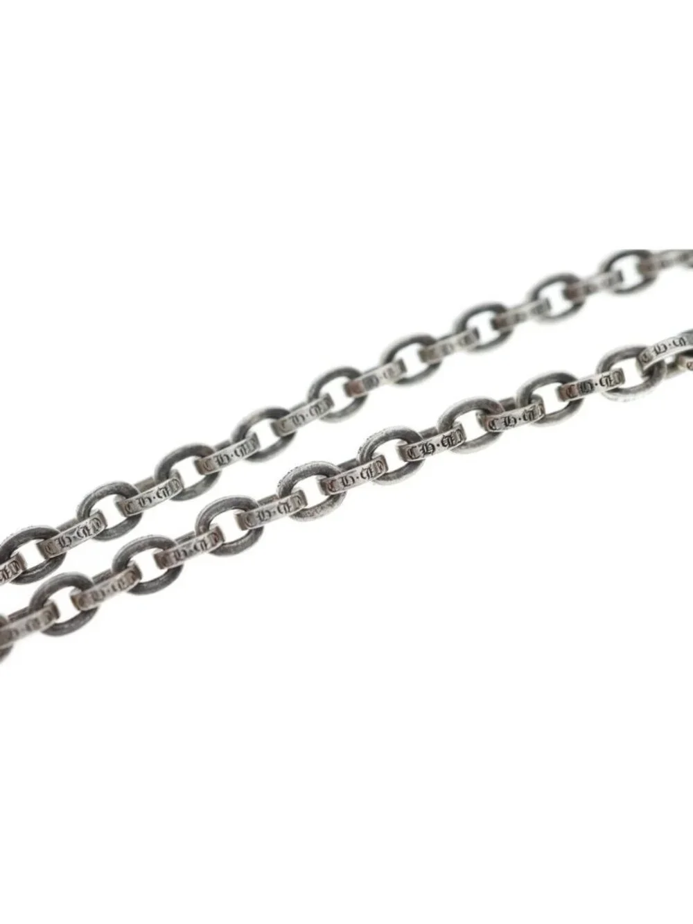 Chrome Hearts Paper Chain 18 Necklace Silver